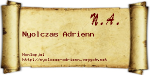Nyolczas Adrienn névjegykártya